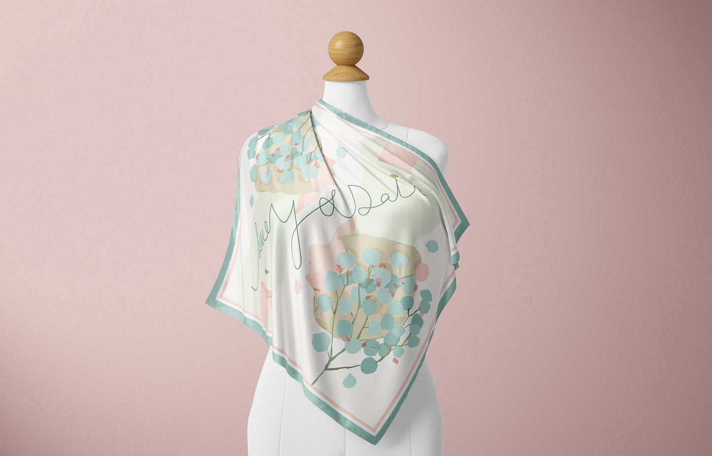 Premium 100% Mulberry Silk Square Scarf - Girl 30"x30"