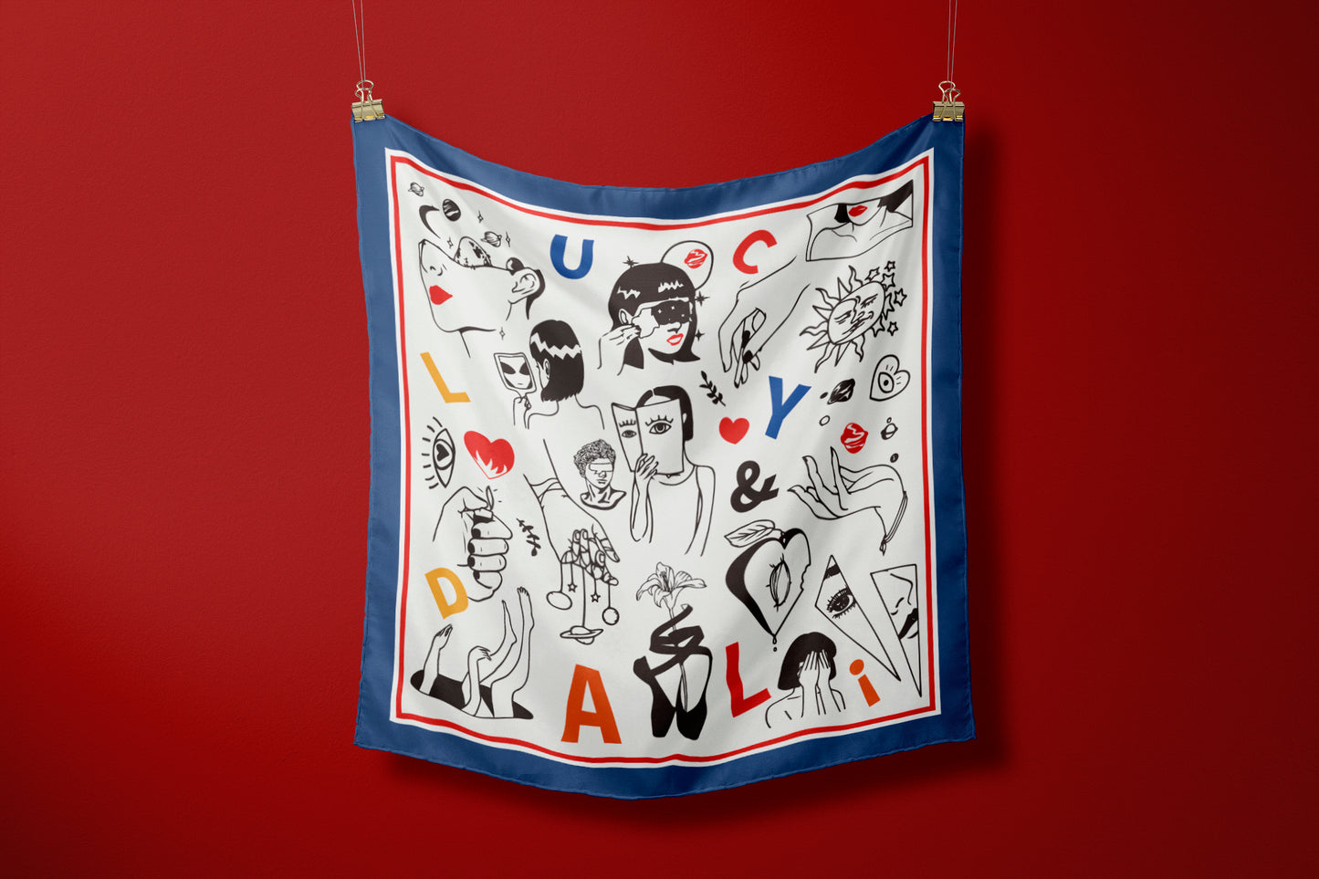 Premium 100% Mulberry Silk Square Scarf - Girls 30"x30"